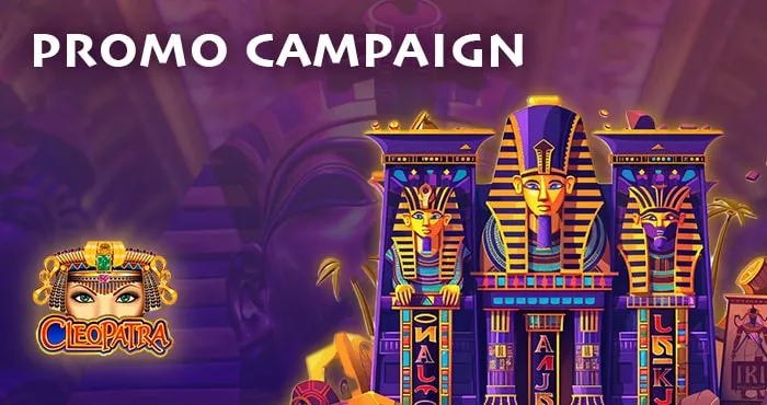 Cleopatra Slot Promo Compaign