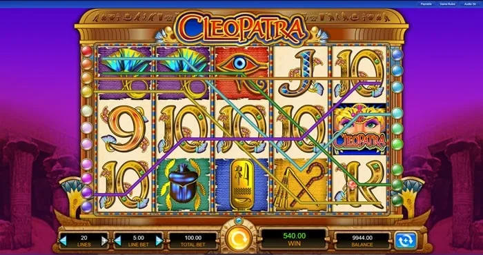 Cleopatra Slot Game 19