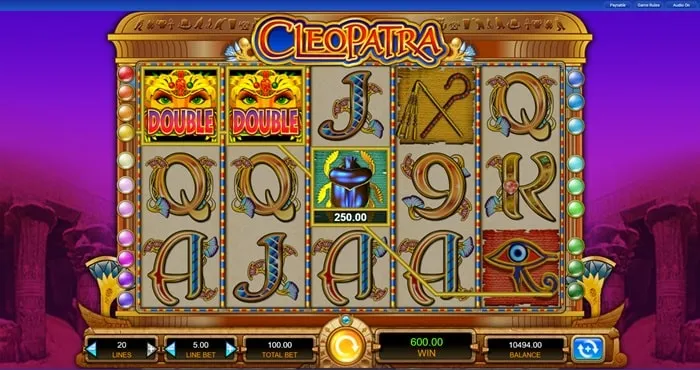 Cleopatra Slot Game 21