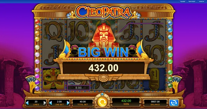 Cleopatra Slot Game 3